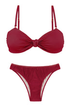 Załaduj obraz do przeglądarki galerii, Product Front: Rio De Sol Zestaw Bikini Set Shimmer-Divino Bandeau-Joy Essential
