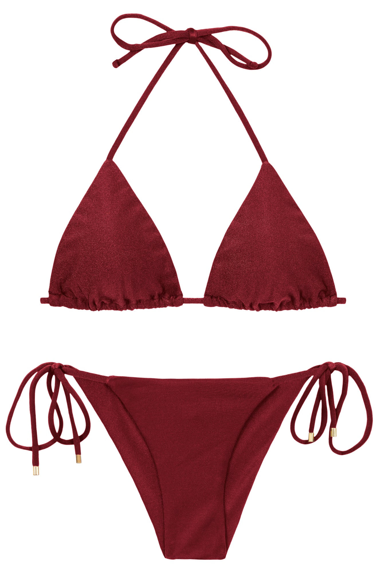Product Front: Rio De Sol Zestaw Bikini Set Shimmer-Divino Tri-Inv Cheeky-Tie