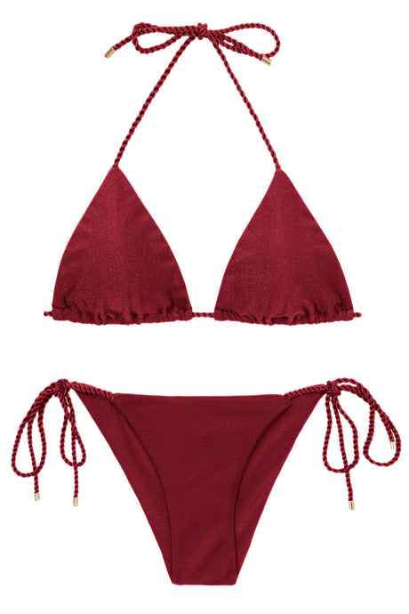 Product Front: Rio De Sol Zestaw Bikini Set Shimmer-Divino Tri-Rope Cheeky-Rope