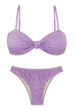 Załaduj obraz do przeglądarki galerii, Product Front: Rio De Sol Zestaw Bikini Set Shimmer-Harmonia Bandeau-Joy Essential
