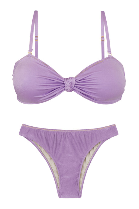 Product Front: Rio De Sol Zestaw Bikini Set Shimmer-Harmonia Bandeau-Joy Essential