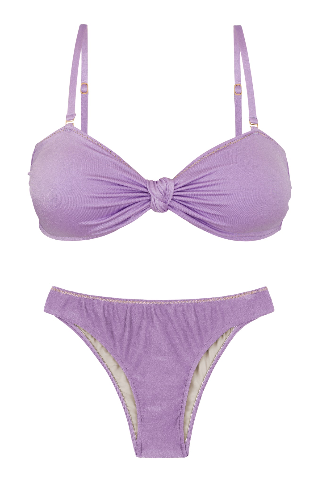 Product Front: Rio De Sol Zestaw Bikini Set Shimmer-Harmonia Bandeau-Joy Essential