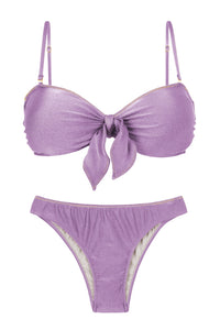 Product Front: Rio De Sol Zestaw Bikini Set Shimmer-Harmonia Bandeau-Knot Essential