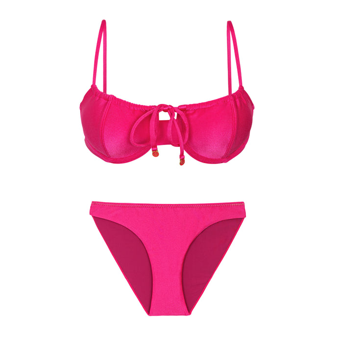Product Front: Rio De Sol Zestaw Bikini Set Shimmer-Olinda Balconet-Tie Essential-Comfy