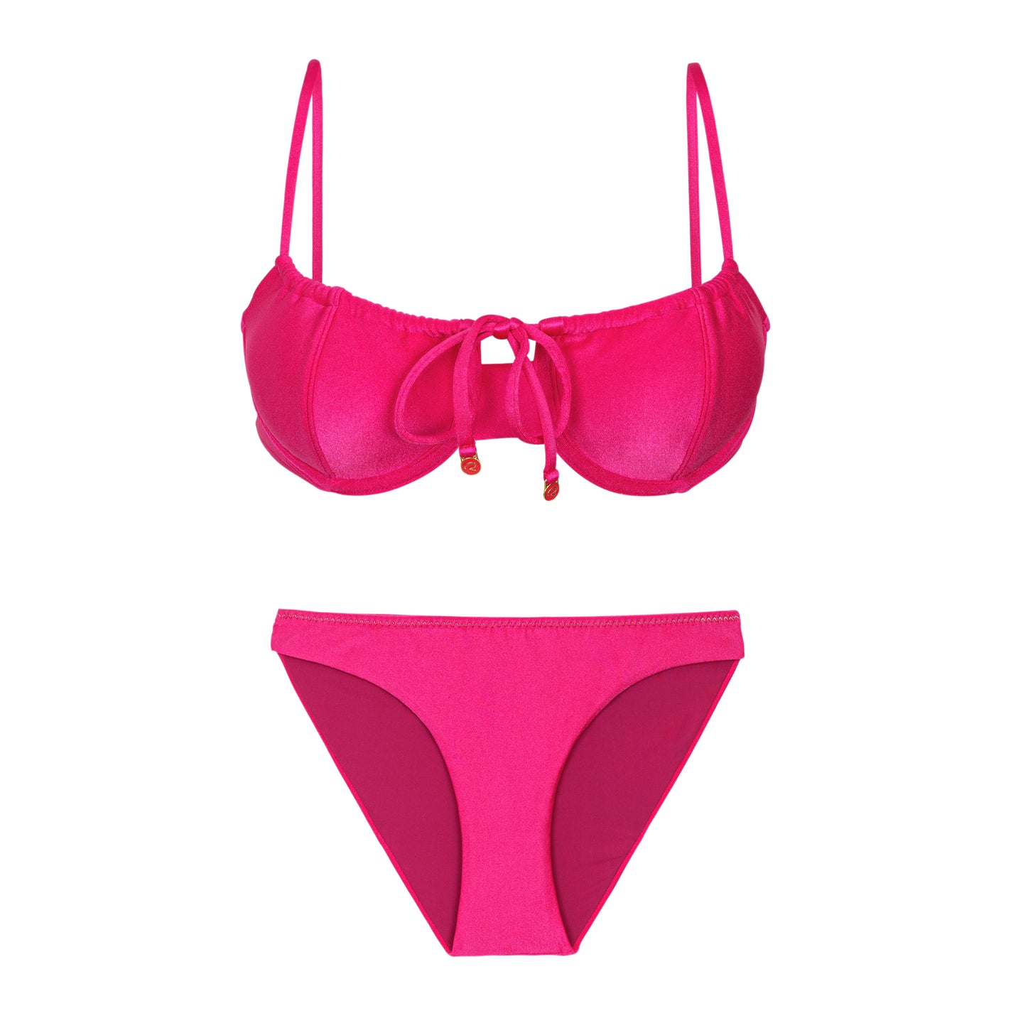 Product Front: Rio De Sol Zestaw Bikini Set Shimmer-Olinda Balconet-Tie Essential-Comfy