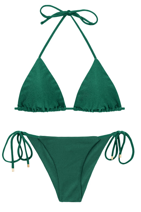 Product Front: Rio De Sol Zestaw Bikini Set Shimmer-Palace Tri-Inv Cheeky-Tie