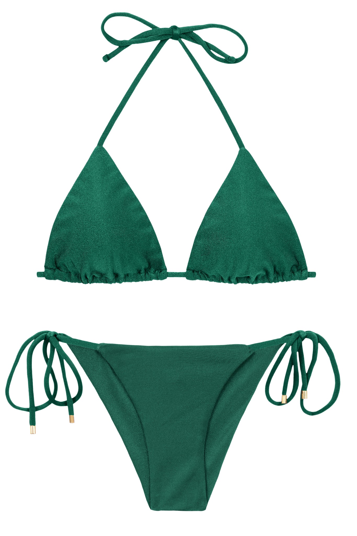 Product Front: Rio De Sol Zestaw Bikini Set Shimmer-Palace Tri-Inv Cheeky-Tie
