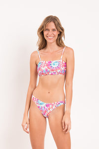 Image 12: Rio De Sol Zestaw Bikini Set Splash Bandeau-Reto Highleg