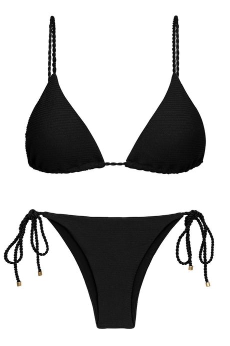 Product Front: Rio De Sol Zestaw Bikini Set St-Tpz-Black Tri-Inv Ibiza