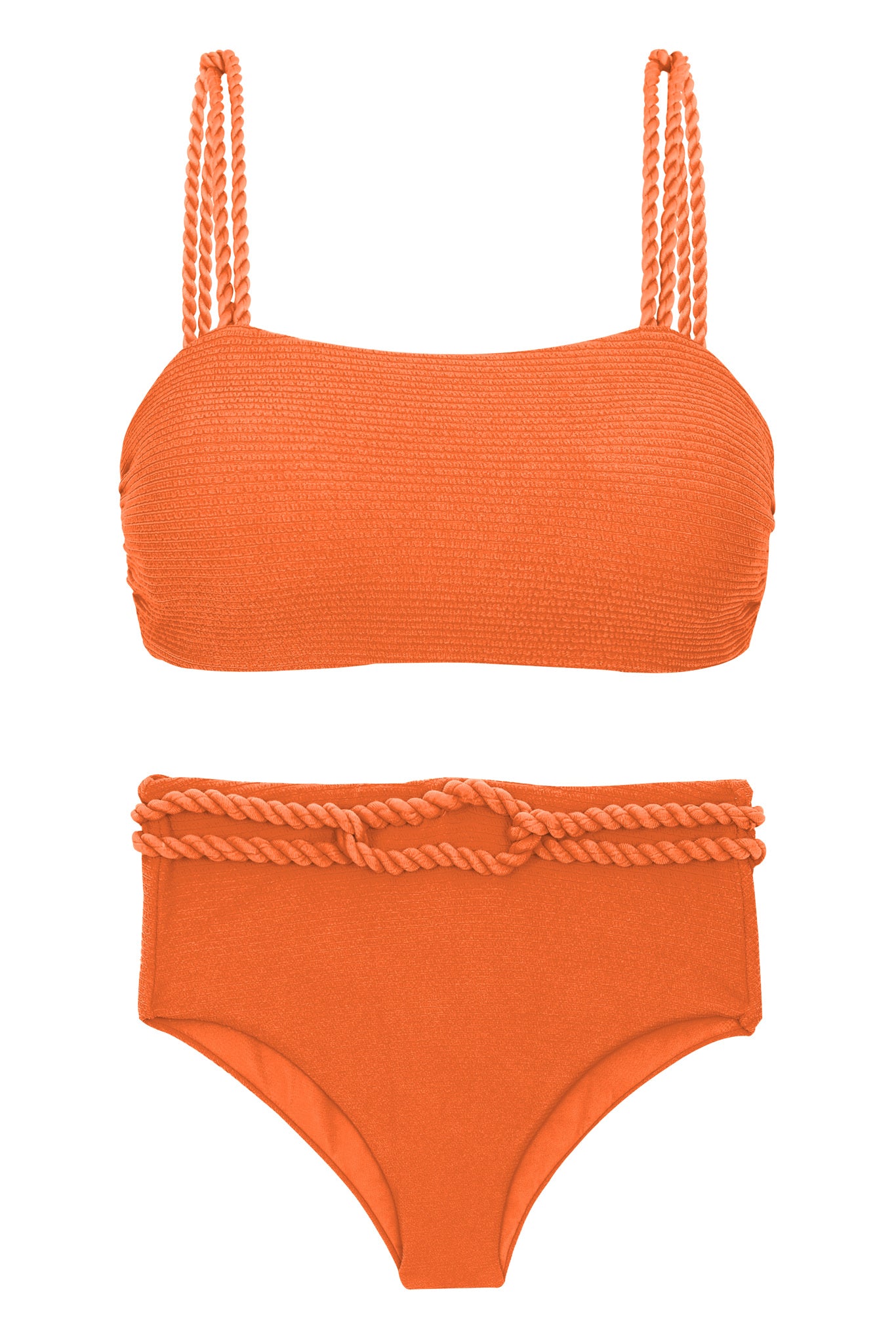 Product Front: Rio De Sol Zestaw Bikini Set St-Tpz-Tangerina Reto Hotpant-High