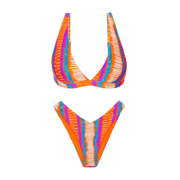 Product Front: Rio De Sol Zestaw Bikini Set Stripes Alba Cali