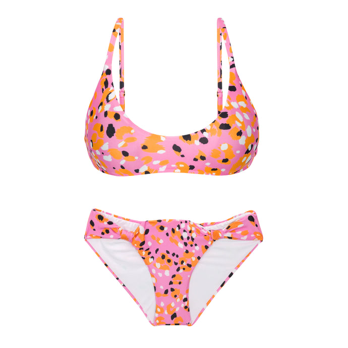 Product Front: Rio De Sol Zestaw Bikini Set Sweet-Camo Bralette Mel-Comfy