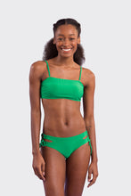 Załaduj obraz do przeglądarki galerii, Model Front: Rio De Sol Zestaw Bikini Set Tambourine Bandeau-Reto Madrid
