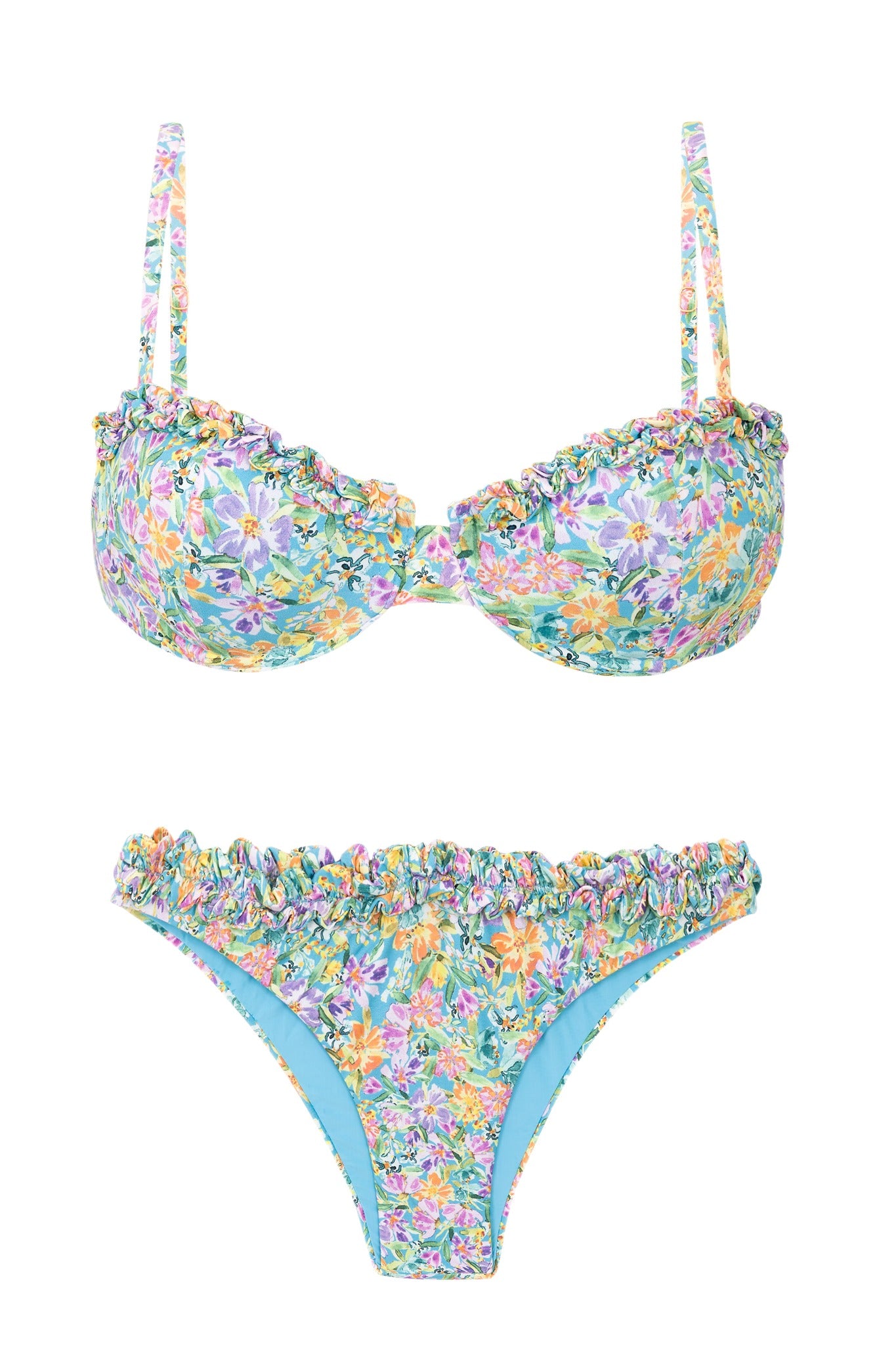 Product Front: Rio De Sol Zestaw Bikini Set Tiny-Garden Balconet Leblon