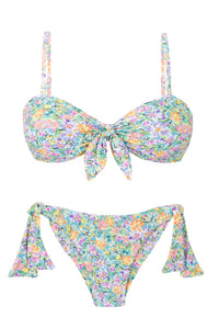 Product Front: Rio De Sol Zestaw Bikini Set Tiny-Garden Bandeau-Knot Italy