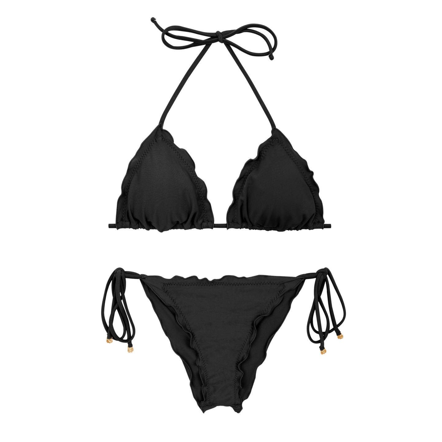 Product Front: Rio De Sol Zestaw Bikini Set Touch-Black Frufru
