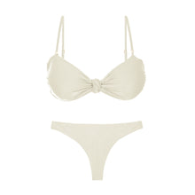 Załaduj obraz do przeglądarki galerii, Product Front: Rio De Sol Zestaw Bikini Set Touch-Natural Bandeau-Joy Mia
