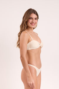 Image 03: Rio De Sol Zestaw Bikini Set Touch-Natural Bandeau-Joy Mia