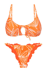 Product Front: Rio De Sol Zestaw Bikini Set Trail-Orange Tank-Tie Ipanema