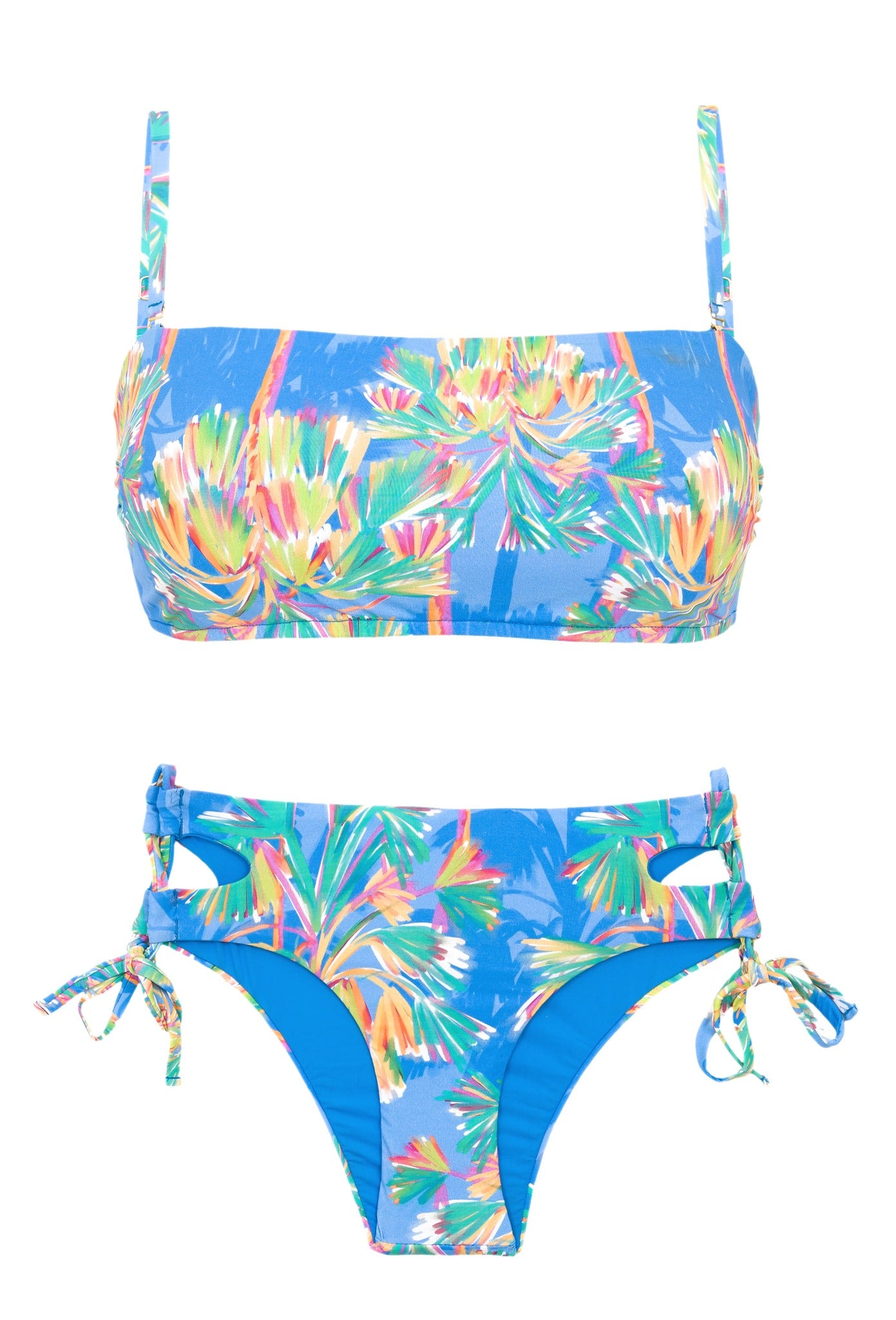 Product Front: Rio De Sol Zestaw Bikini Set Treetop Bandeau-Reto Madrid