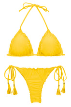 Załaduj obraz do przeglądarki galerii, Product Front: Rio De Sol Zestaw Bikini Set Uv-Melon Tri Frufru-Fio
