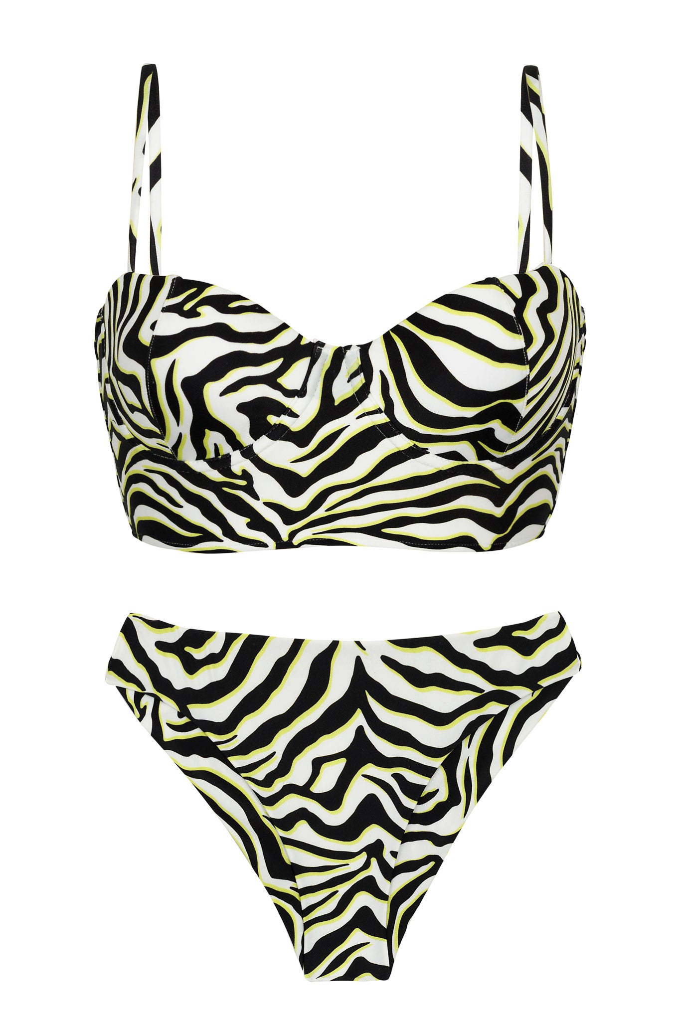 Product Front: Rio De Sol Zestaw Bikini Set Wild-Black Balconet-Anna Nice