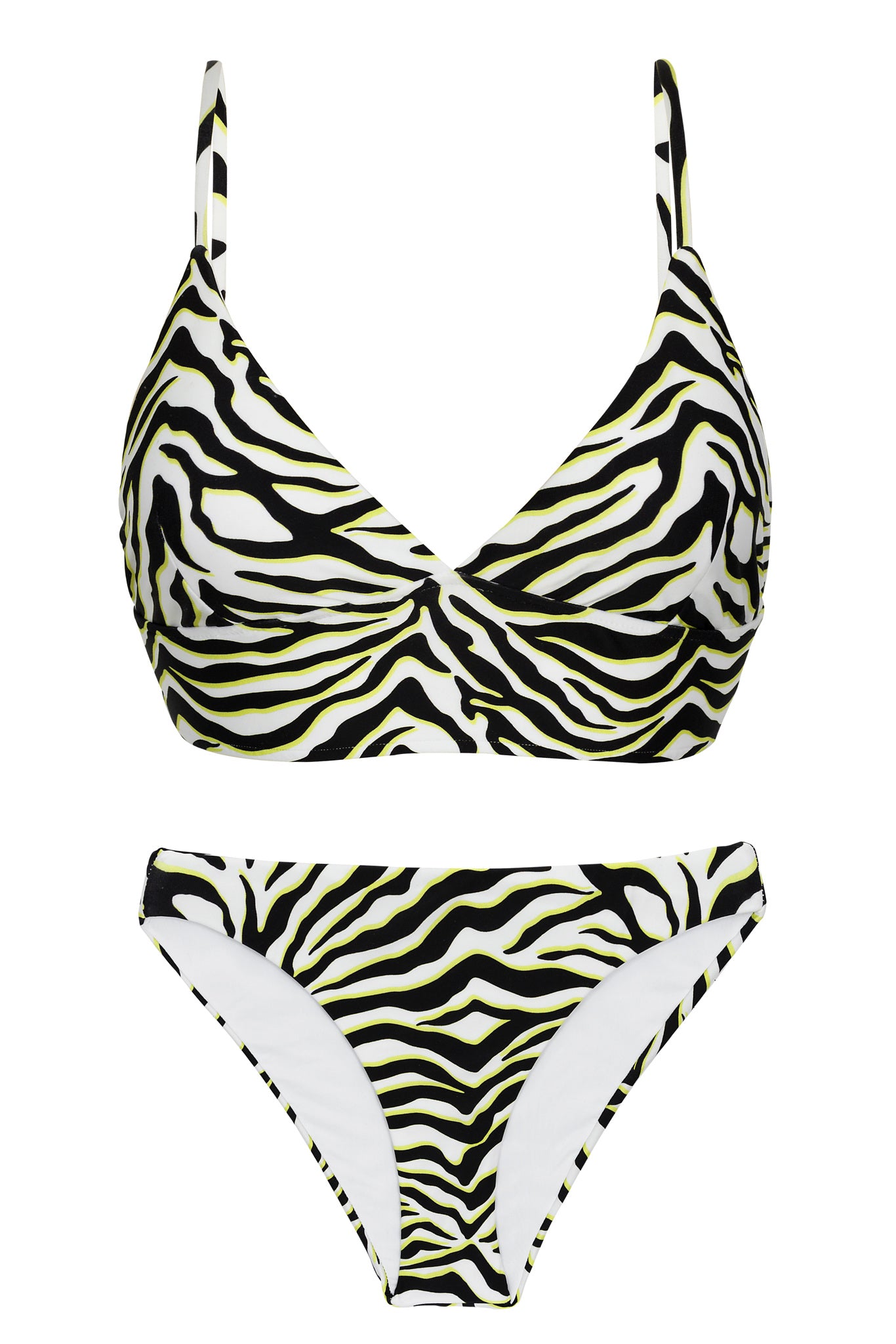 Product Front: Rio De Sol Zestaw Bikini Set Wild-Black Tri-Tank Comfy