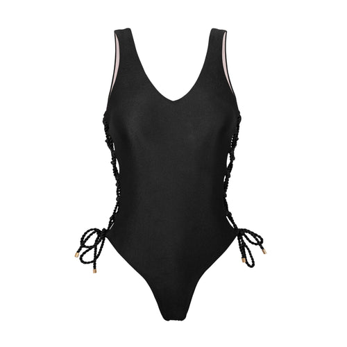 Product Front: Rio De Sol Kostium Jednoczęściowy Shimmer-Black Zoe