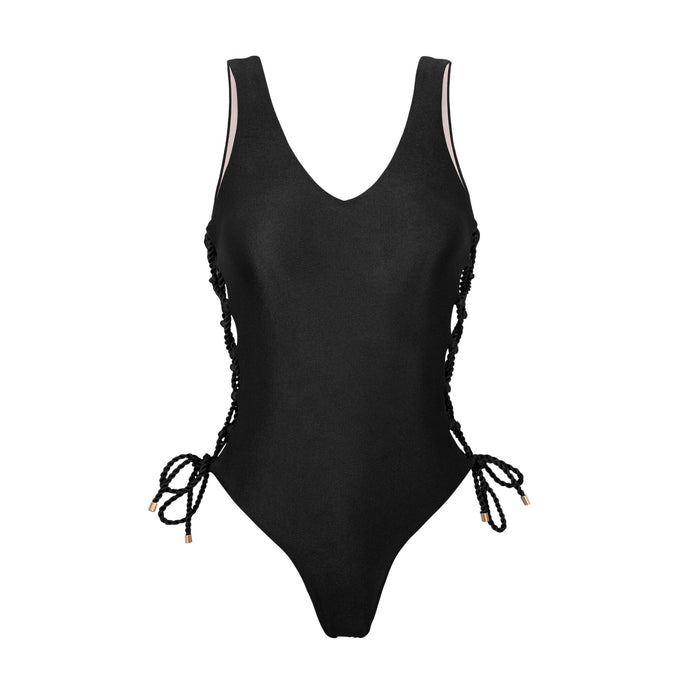 Product Front: Rio De Sol Kostium Jednoczęściowy Shimmer-Black Zoe