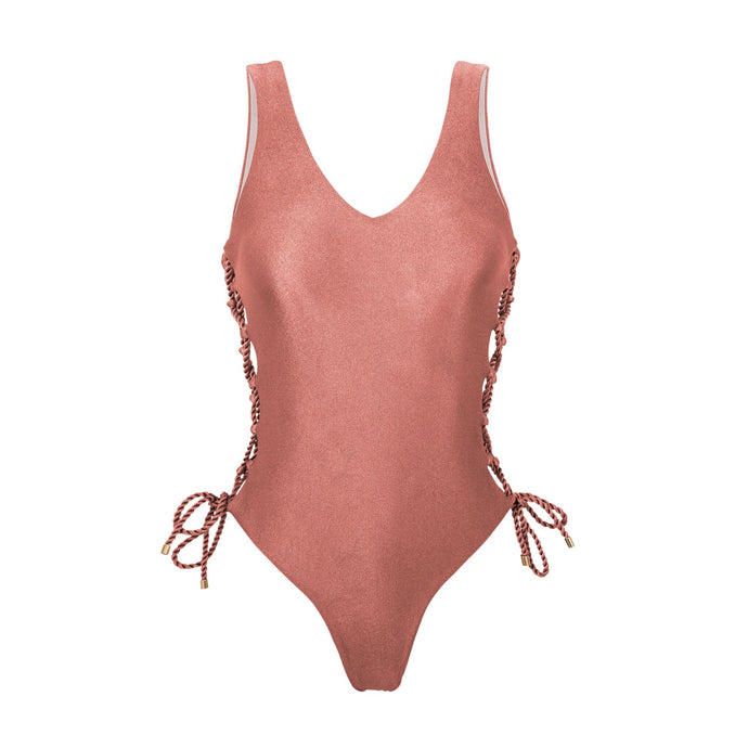 Product Front: Rio De Sol Kostium Jednoczęściowy Shimmer-Copper Zoe