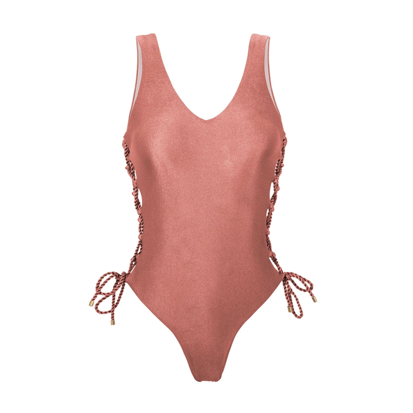 Product Front: Rio De Sol Kostium Jednoczęściowy Shimmer-Copper Zoe