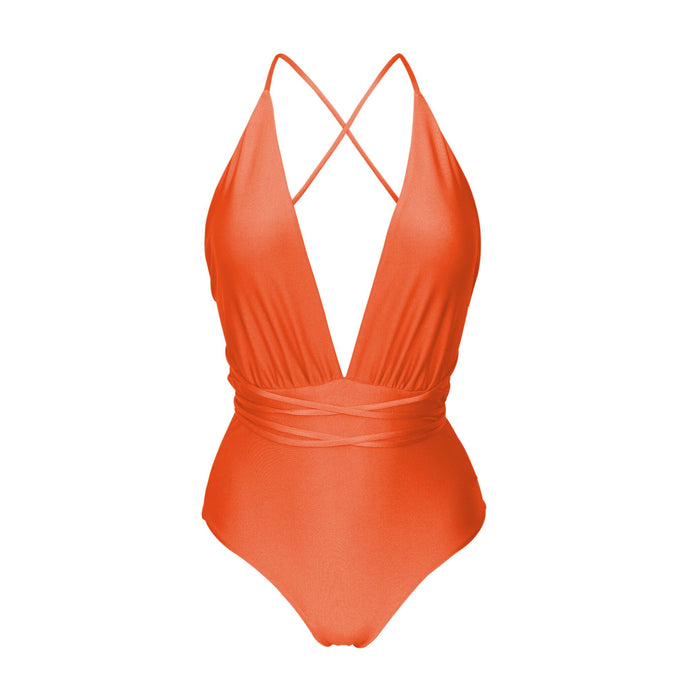 Product Front: Rio De Sol Kostium Jednoczęściowy Shimmer-Paprica New Vegas