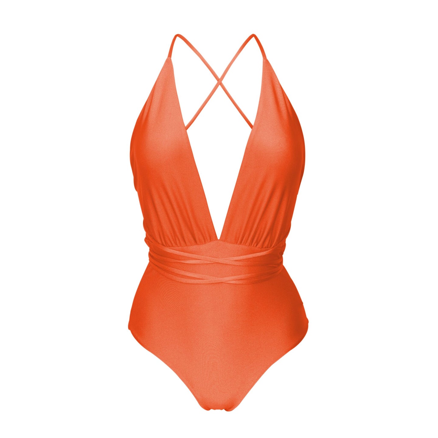 Product Front: Rio De Sol Kostium Jednoczęściowy Shimmer-Paprica New Vegas