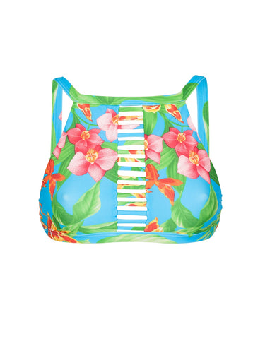 Product Front: Rio De Sol Top Bikini Soutien Aloha Cropped Tiras