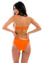 Załaduj obraz do przeglądarki galerii, Model Back: Rio De Sol Kostium Jednoczęściowy Tangerina Body-Rio
