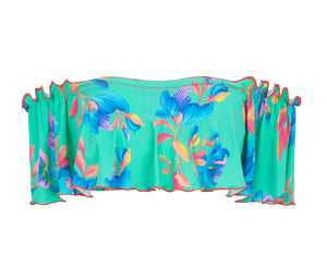 Product Front: Rio De Sol Top Bikini Top Acqua Flora Babado