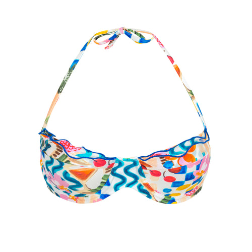 Product Front: Rio De Sol Top Bikini Top Al-Mare Balconet-Frufru