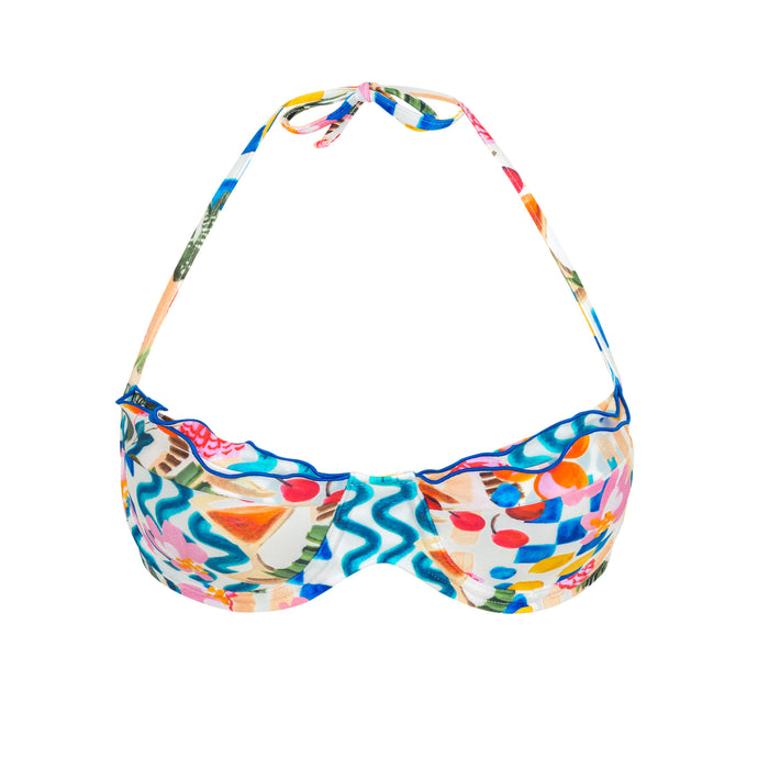 Product Front: Rio De Sol Top Bikini Top Al-Mare Balconet-Frufru