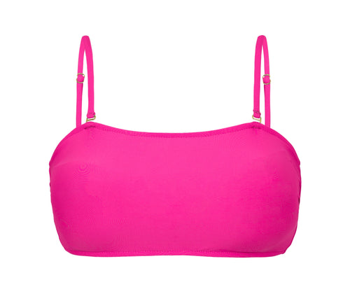 Product Front: Rio De Sol Top Bikini Top Amaranto Bandeau-Reto