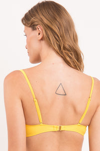 Image 07: Rio De Sol Top Bikini Top Amarelo Bandeau-Crispy