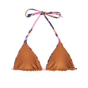 Product Back: Rio De Sol Top Bikini Top Amore-Pink Tri-Inv