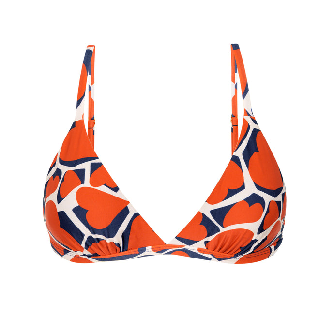 Product Front: Rio De Sol Top Bikini Top Amore-Red Tri-Fixo