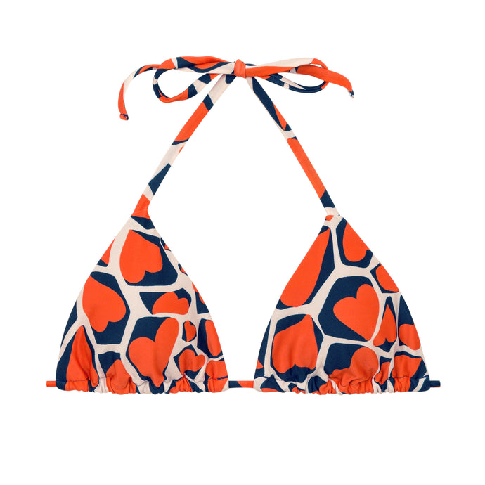 Product Front: Rio De Sol Top Bikini Top Amore-Red Tri-Inv