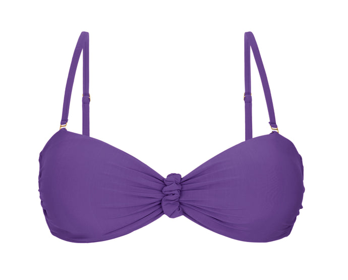 Product Front: Rio De Sol Top Bikini Top Amuleto Bandeau-Crispy