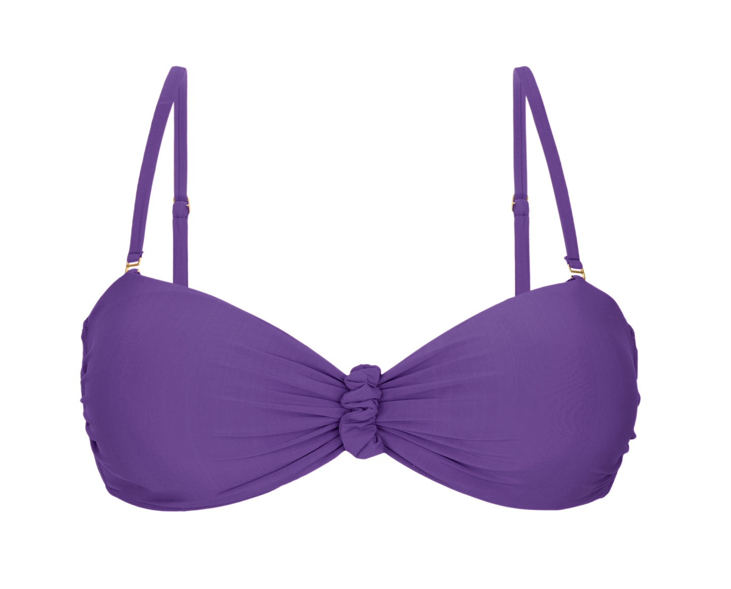 Product Front: Rio De Sol Top Bikini Top Amuleto Bandeau-Crispy