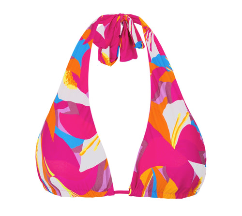 Product Front: Rio De Sol Top Bikini Top Antelope Halter-Double
