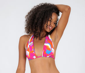 Gallery: Rio De Sol Top Bikini Top Antelope Halter-Double