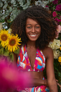 Image 08: Rio De Sol Top Bikini Top Antelope Halter-Double
