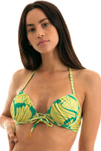 Załaduj obraz do przeglądarki galerii, Gallery: Rio De Sol Top Bikini Top Banana Yellow Balconet
