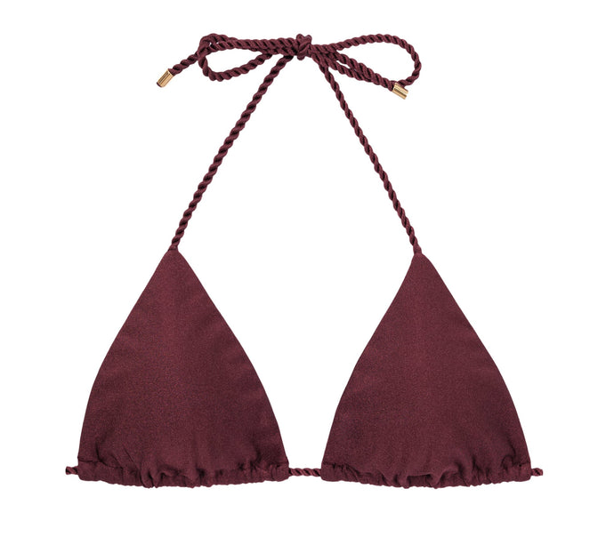 Product Front: Rio De Sol Top Bikini Top Barolo Tri-Rope